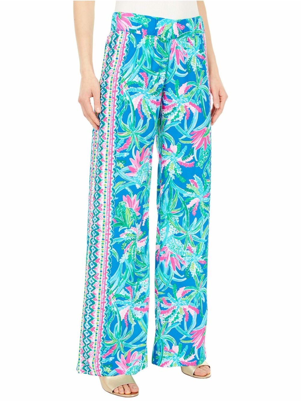 Lilly Pulitzer Bal Harbour Palazzo Pants Sweet Escape